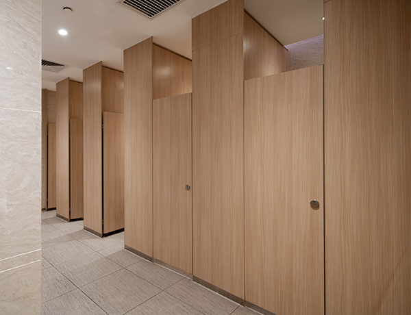 Kompakt Laminat Toilette Partition
